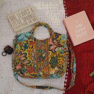 Vera Bradley crossbody tote in Provencal